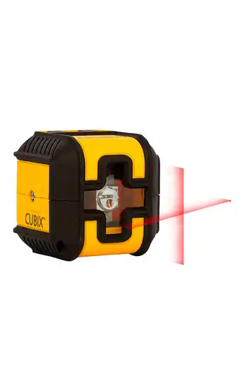 Tiendas EFE Nivelador láser stanley cubix cross líneas rojas cruzadas oferta
