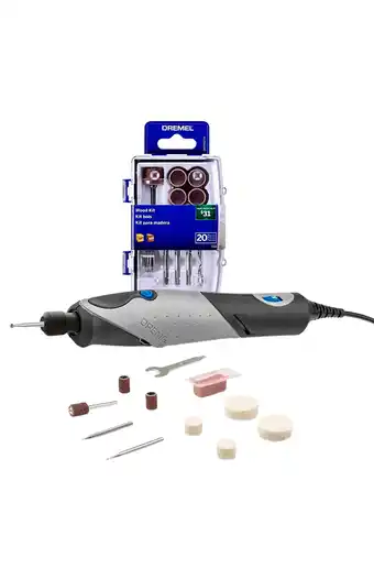 Tiendas EFE Dremel stylo + 11 accesorios + kit 20 accesorios madera oferta