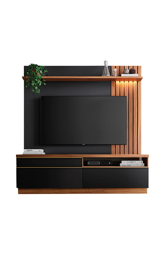 Tiendas EFE Centro de entretenimiento pazart muebles colibrí marruecos - nogal y off white oferta