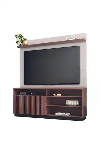 Tiendas EFE Centro de entretenimiento pazart muebles colibrí lisboa - nogal y off white oferta