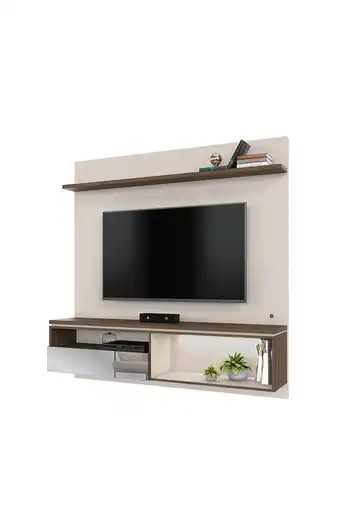 Tiendas EFE Centro de entretenimiento pazart muebles colibrí madrid - nogal y off white oferta