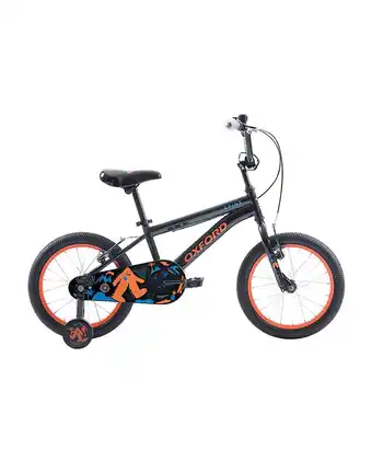 Tiendas EFE Bicicleta oxford 16 spine 1v negro naranja oferta