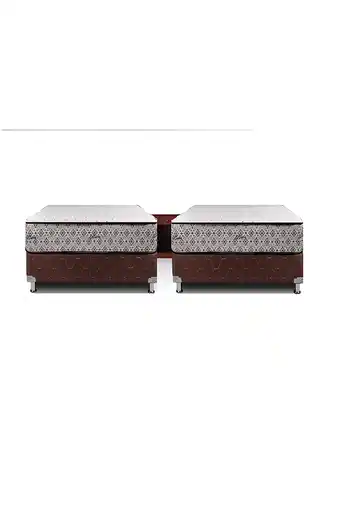 Tiendas EFE Dormitorio dúplex cisne easy 1.5 plz: 2 colchones + 2 box tarimas + 1 velador oferta