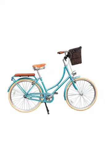 Tiendas EFE Bicicleta jeff mia aro 26"; canasta picnic - azul platinado oferta