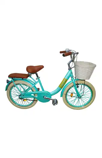 Tiendas EFE Bicicleta jeff franch20 aro 20"; vintage canasta picnic - verde jade oferta