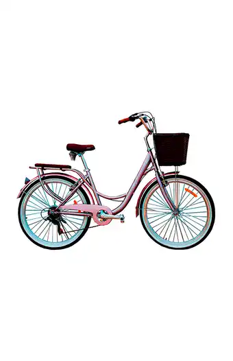 Tiendas EFE Bicicleta jeff oxf aro 26"; 7 velocidades - lila platinado oferta