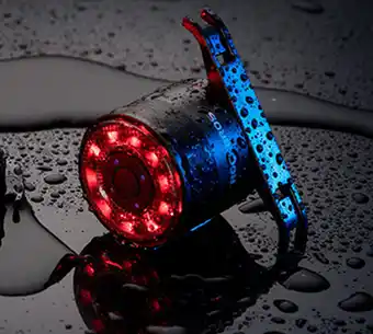 Tiendas EFE Luz trasera circular para bicicleta rockbros oferta