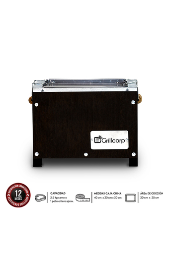 Tiendas EFE Caja china mini inoxidable black 40x30x30 cm oferta