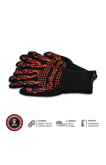 Tiendas EFE Guantes parrilleros de alta temperatura oferta
