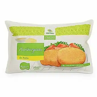 Tottus Hamburguesa casera de pollo oferta