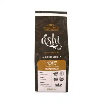 Tottus Café en grano honey tostado medio 250 gr oferta