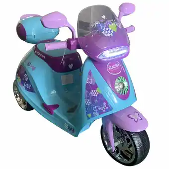 Tottus Moto vintage celeste oferta