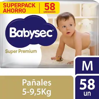 Tottus Panal babysec super premium body fit m bol x58und oferta