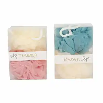 Tottus Esponja azul y blanco x2 oferta