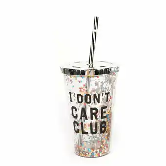Tottus Vaso con bombilla 500ml oferta