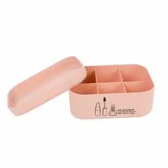 Tottus Caja organizadora maquillaje 6 div oferta