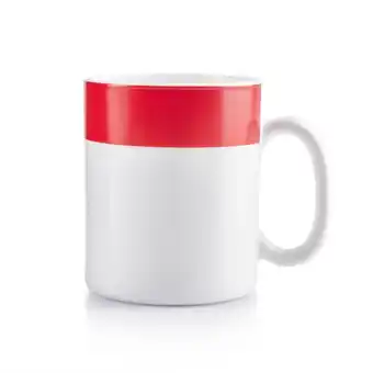 Tottus Mug opal color rojo oferta