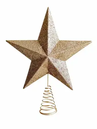 Tottus Punta de arbol estrella champagne 3d oferta
