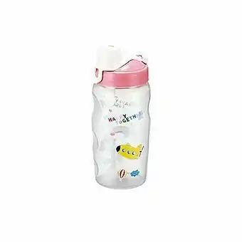 Tottus Botella infantil 350 ml rosada oferta