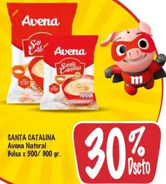 MaxiAhorro SANTA CATALINA Avena Natural Bolsa x 500/900gr oferta