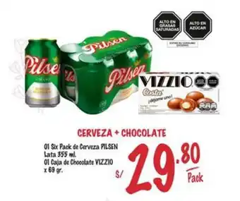 MaxiAhorro CERVEZA + CHOCOLATE oferta