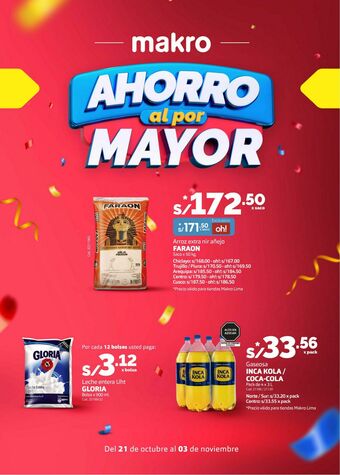 Makro Arroz faraon oferta