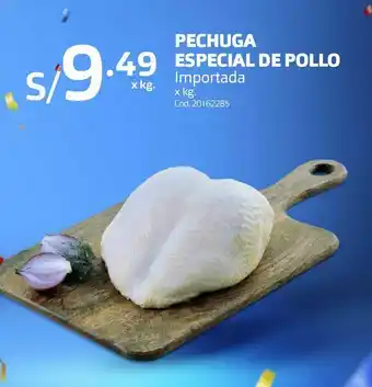 Makro Pechuga especial de pollo importada x kg oferta