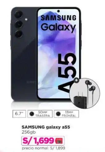 Ripley SAMSUNG galaxy a55 256gb oferta