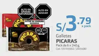 Makro Galletas picaras pack de 6 x 240 g oferta