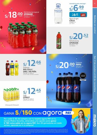 Makro Rehidratante sporade oferta