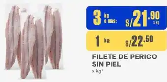 Makro FILETE DE PERICO SIN PIEL x kg oferta