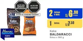 Makro Keke BALDARACCI 2 Bolsas x 380g oferta