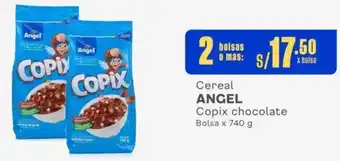 Makro Cereal ANGEL Copix chocolate 2 Bolsas x 740g oferta