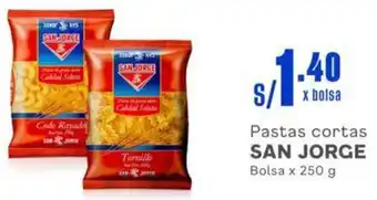 Makro Pastas cortas SAN JORGE Bolsa x 250g oferta