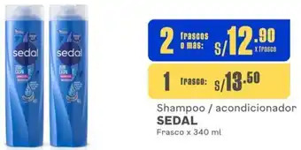 Makro Shampoo / acondicionador SEDAL 2 Frascos x 340ml oferta