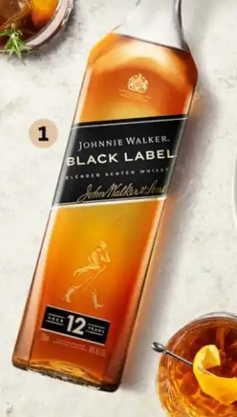 Wong WHISKY JOHNNIE WALKER BLACK LABEL BOT. X 750ML oferta