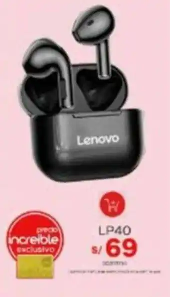 Estilos Lenovo LP40 oferta