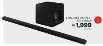 Estilos HW-S800B/PE SOUNDBAR oferta