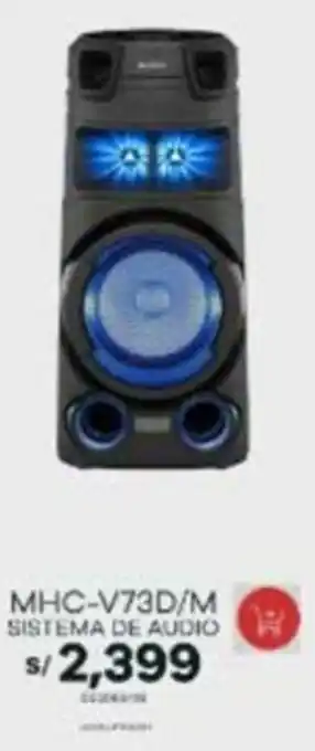 MHC-V73D/M SISTEMA DE AUDIO