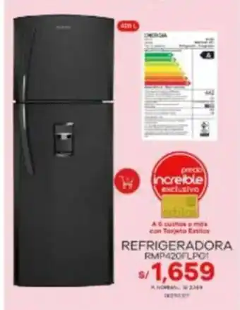 Estilos Mabe REFRIGERADORA RMP420FLPG oferta