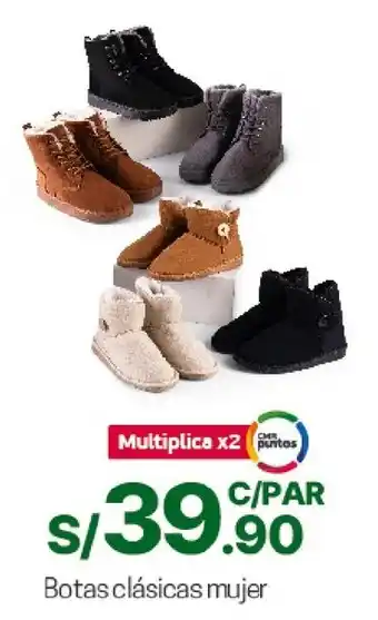 Tottus Botas clásicas mujer oferta