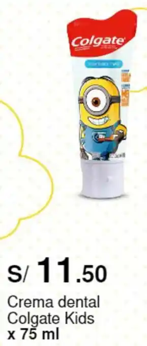 Metro Crema dental Colgate Kids x 75ml oferta