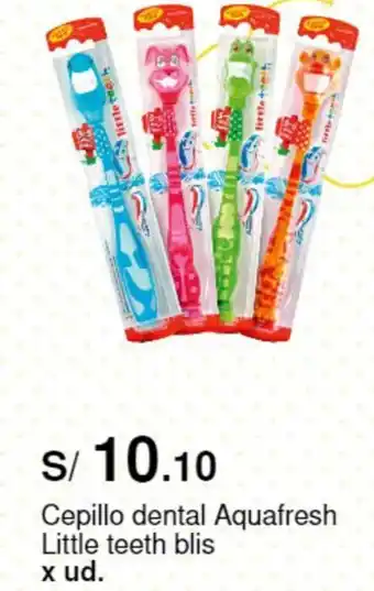 Metro Cepillo dental Aquafresh Little teeth blis x ud. oferta