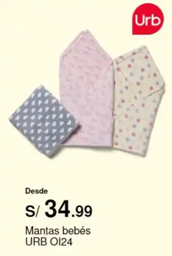 Metro Mantas bebés URB O124 oferta