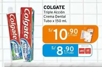 Mifarma COLGATE Triple Acción Crema Dental Tubo x 150ml oferta