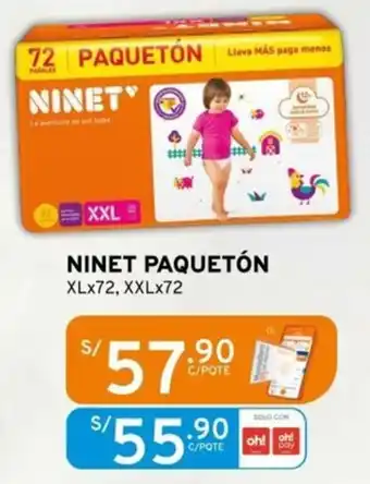 Mifarma NINET PAQUETÓN XLX72, XXLX72 oferta