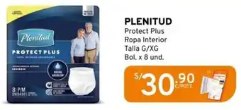 Mifarma PLENITUD Protect Plus Ropa Interior Talla G/XG Bol. x 8und oferta