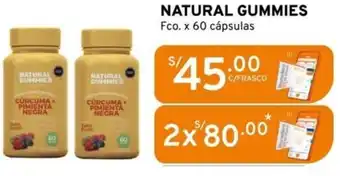 Mifarma NATURAL GUMMIES Fco. x 60 cápsulas oferta