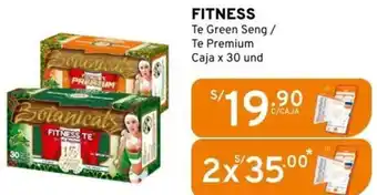 Mifarma FITNESS Te Green Seng / Te Premium Caja x 30 und oferta