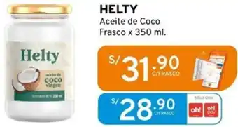 Mifarma HELTY Aceite de Coco Frasco x 350ml oferta